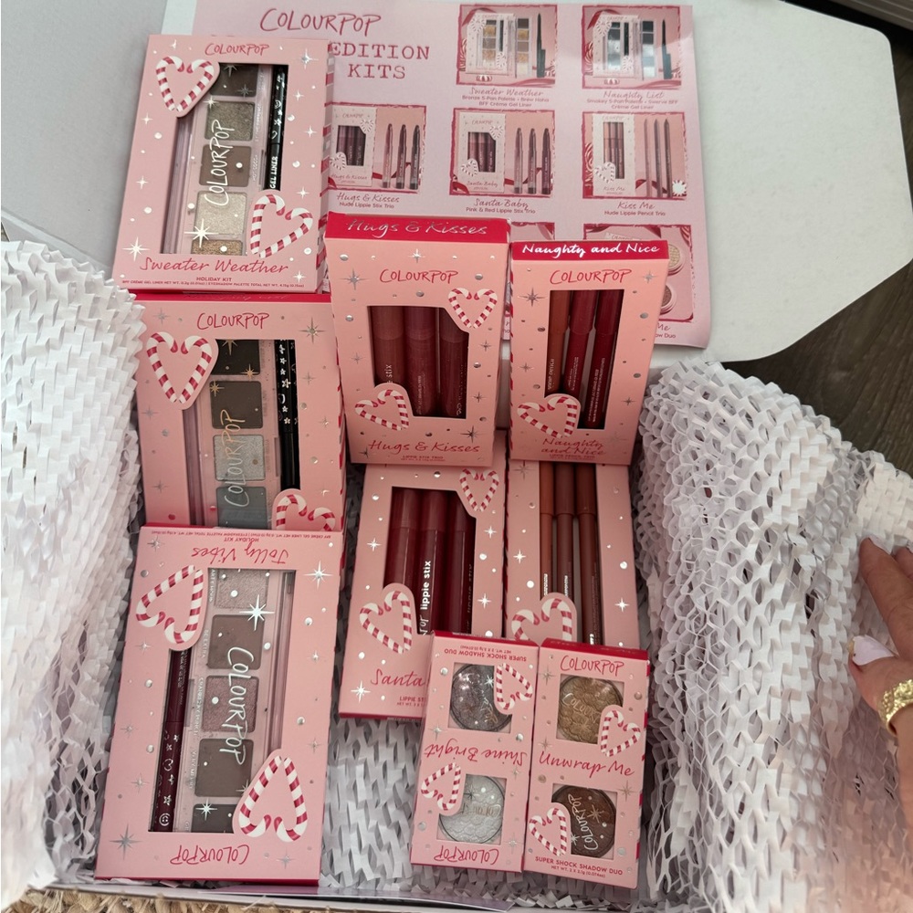 Colour pop holiday collection full collection set